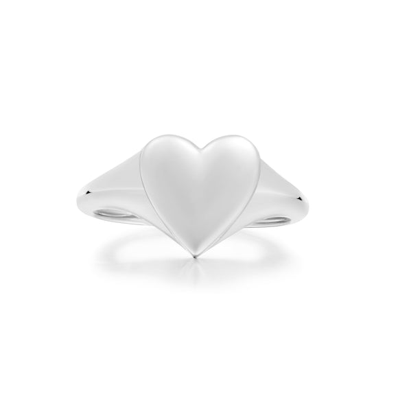 Ania Haie Silver Love Signet Ring R057-02H