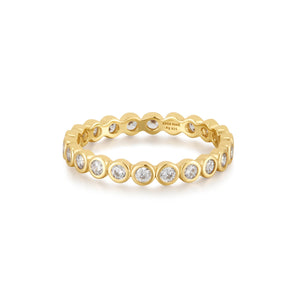 Ania Haie Gold Bezel Set Ring R058-03G