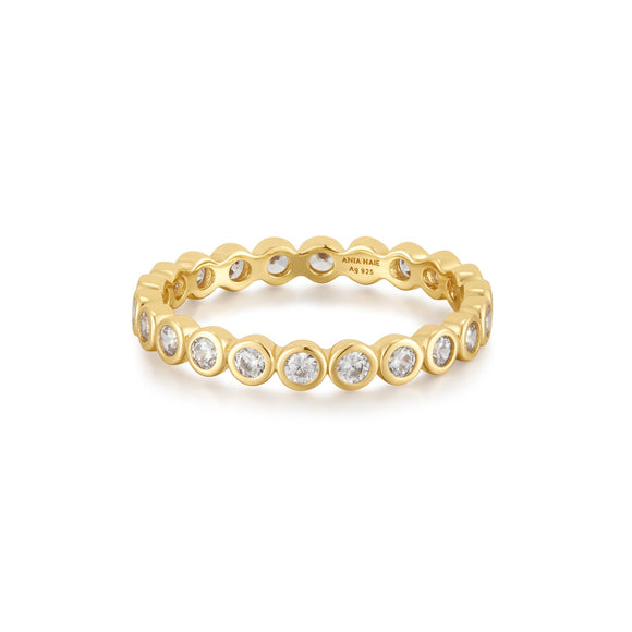 Ania Haie Gold Bezel Set Ring R058-03G