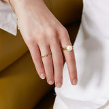 Ania Haie Gold Freshwater Sphere Pearl Ring R058-07G