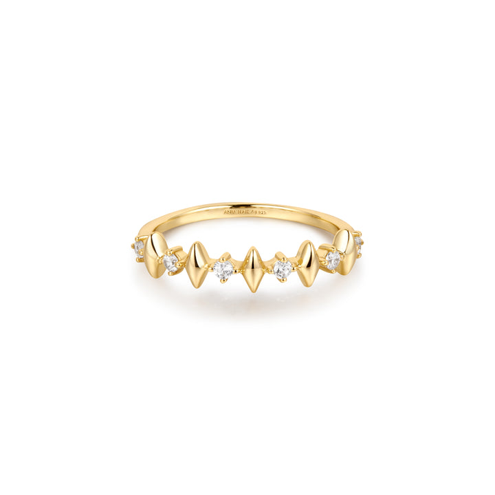 Ania Haie Gold Multi Sparkle Ring R061-03G