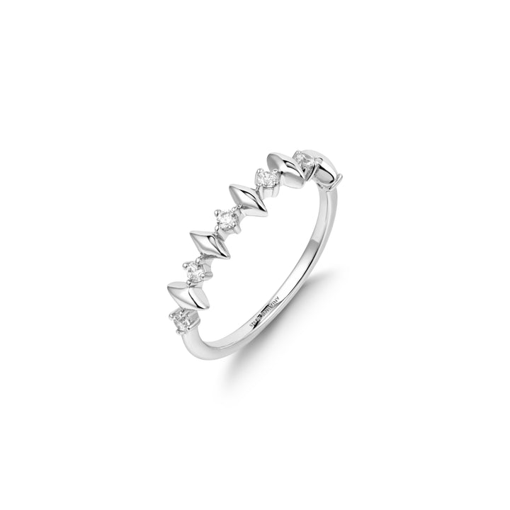 Ania Haie Silver Multi Sparkle Ring R061-03H