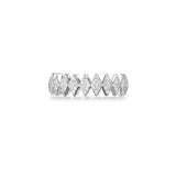 Ania Haie Silver Half Pave Sparkle Ring R061-04H