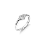 Ania Haie Silver Pave Sparkle Ring R061-05H