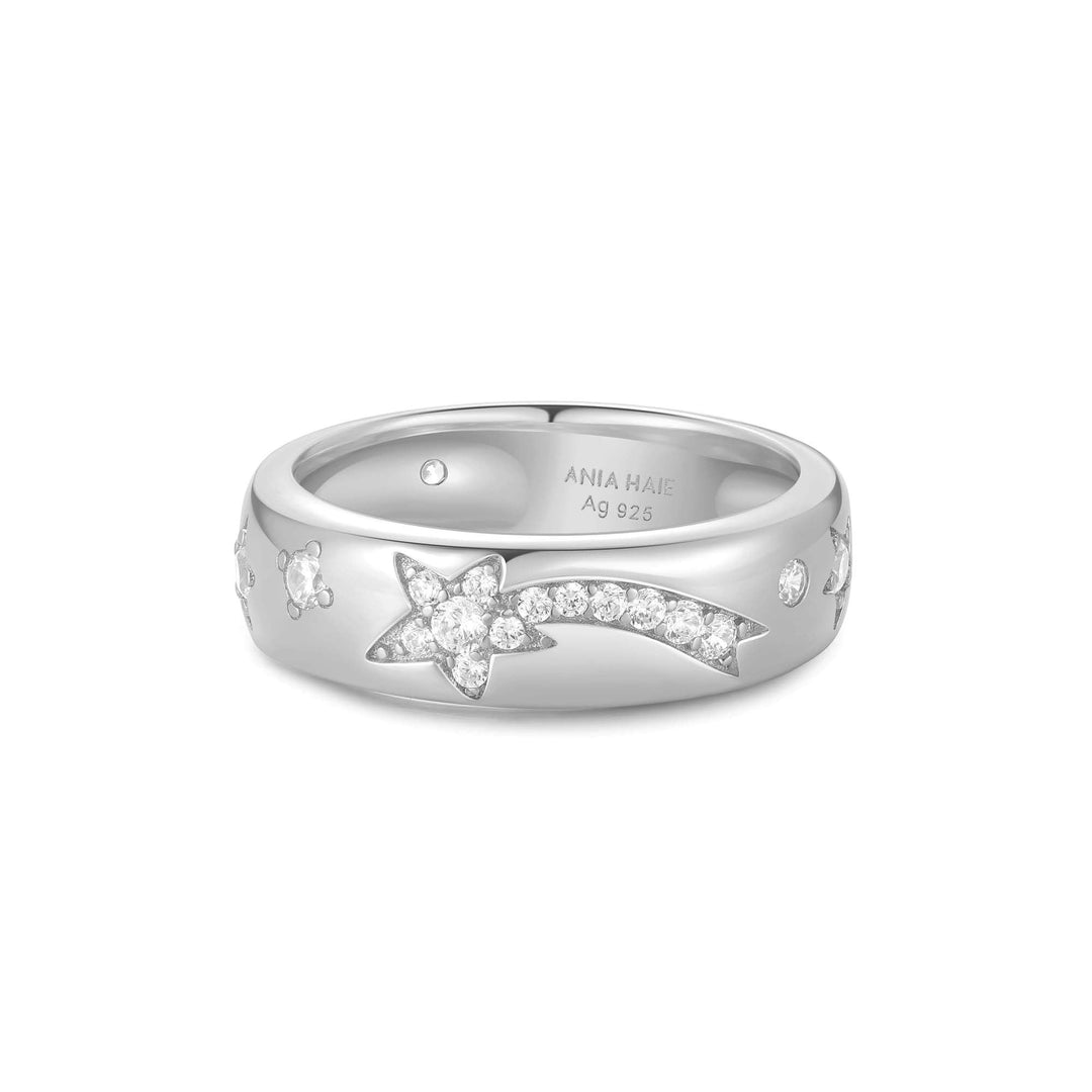 Ania Haie Silver Celestial Chunky Ring