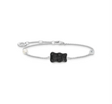 THOMAS SABO BRACELET with Black Goldbears, Freshwater Pearl & Zirconia TA2151B