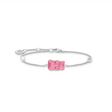 THOMAS SABO BRACELET with Pink Goldbears, Freshwater Pearl & Zirconia TA2151P