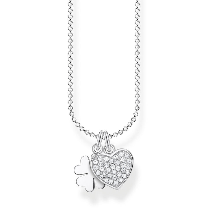 Thomas Sabo Charming Necklace Cloverleaf with Heart TKE2047