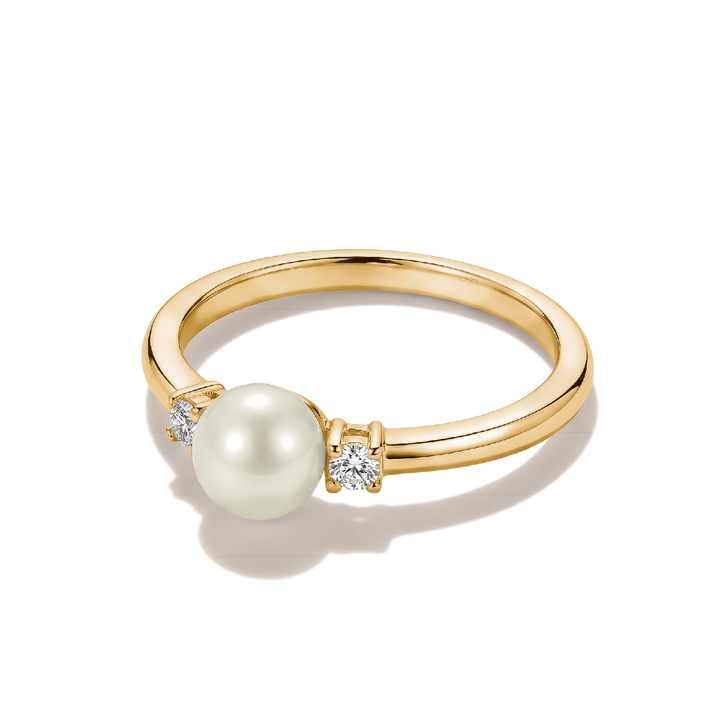 THOMAS SABO Ring pearl with zirconia TR2370MY