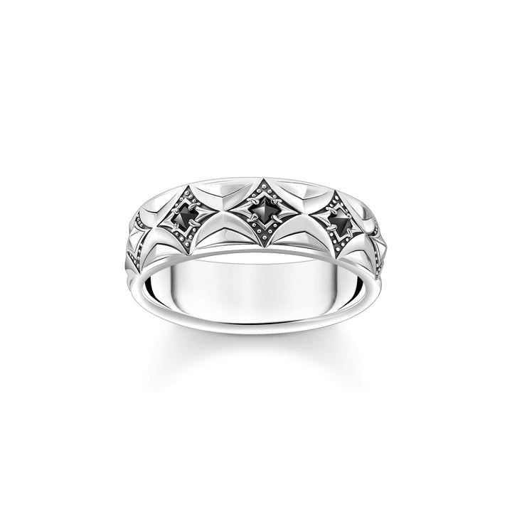 THOMAS SABO Rebel Wolf Ring TR2453