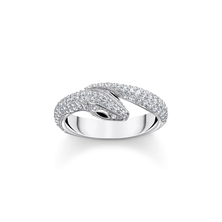 THOMAS SABO Snake ring with white zirconia TR2461