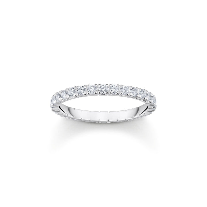 THOMAS SABO Delicate Ring with white zirconia TR2467