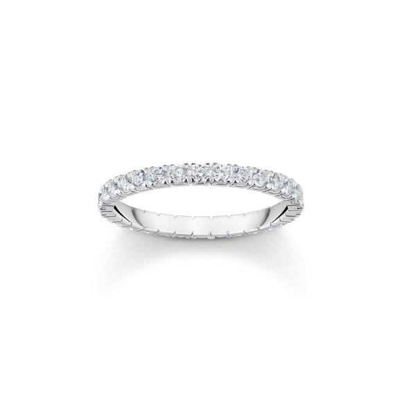 THOMAS SABO Delicate Ring with white zirconia TR2467