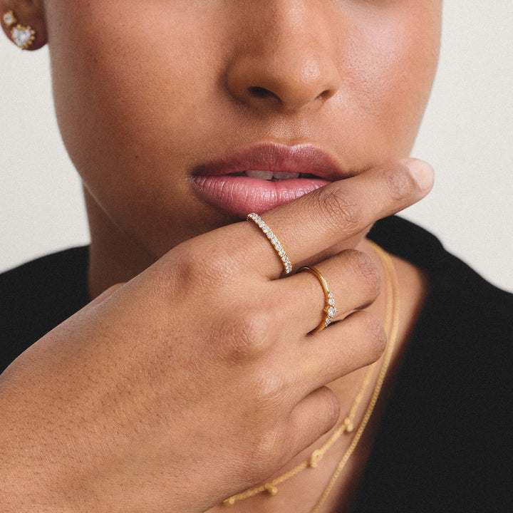 THOMAS SABO Eternity ring with zirconia TR2467MY