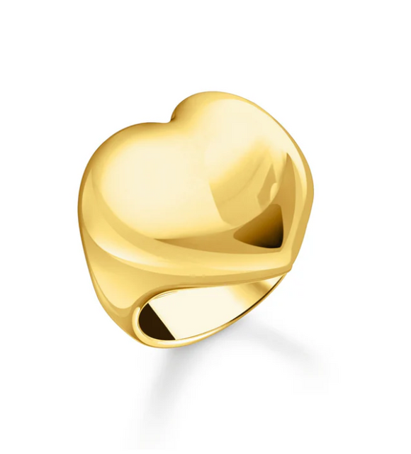 Ring heart-shaped gold TR2471Y