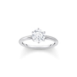 THOMAS SABO Ring with white zirconia in brilliant cut TR2474