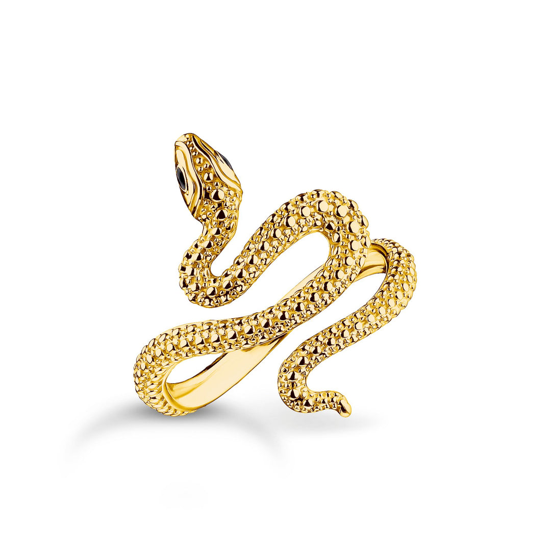 THOMAS SABO Romance Snake ring gold TR2483Y