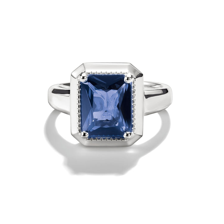 THOMAS SABO Ring with Nanocrystal in Octagon Cut TR2528U