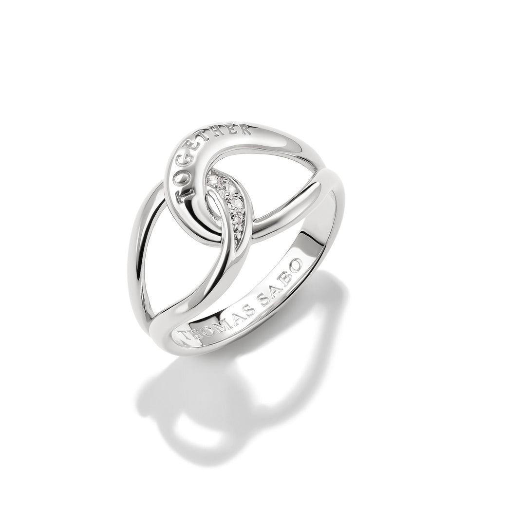 THOMOS SABO Ring Together with zirconia TR2547