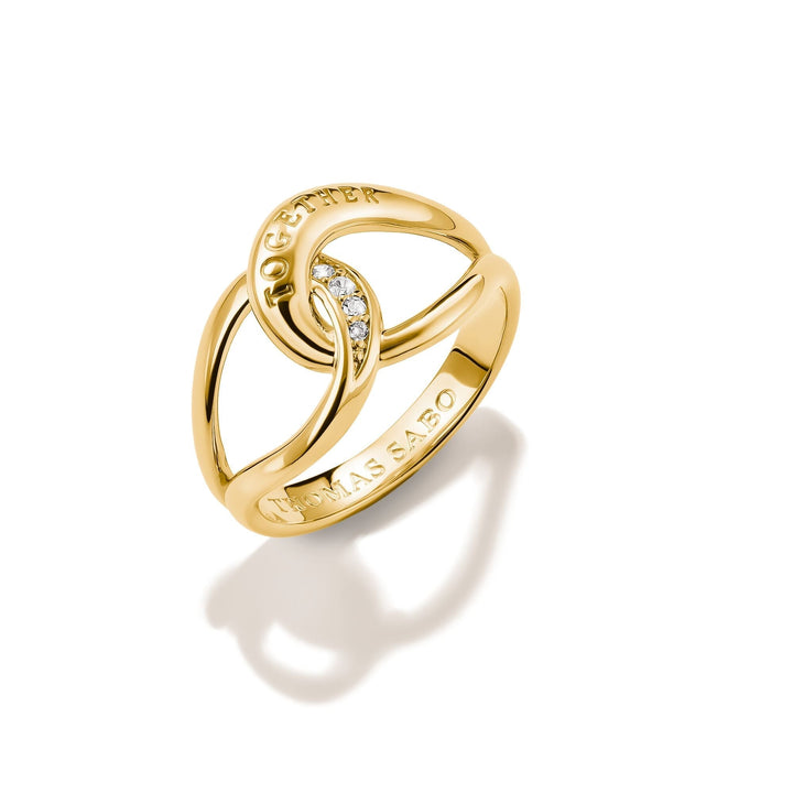 THOMAS SABO Ring Together with zirconia TR2547MY