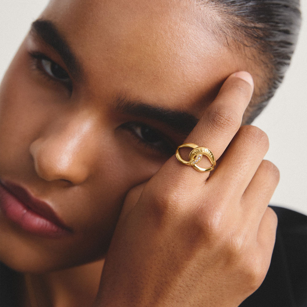 THOMAS SABO Ring Together with zirconia TR2547MY