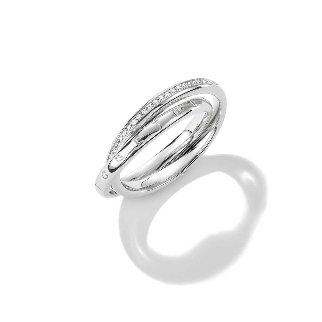 THOMAS SABO Double ring with zirconia TR2548