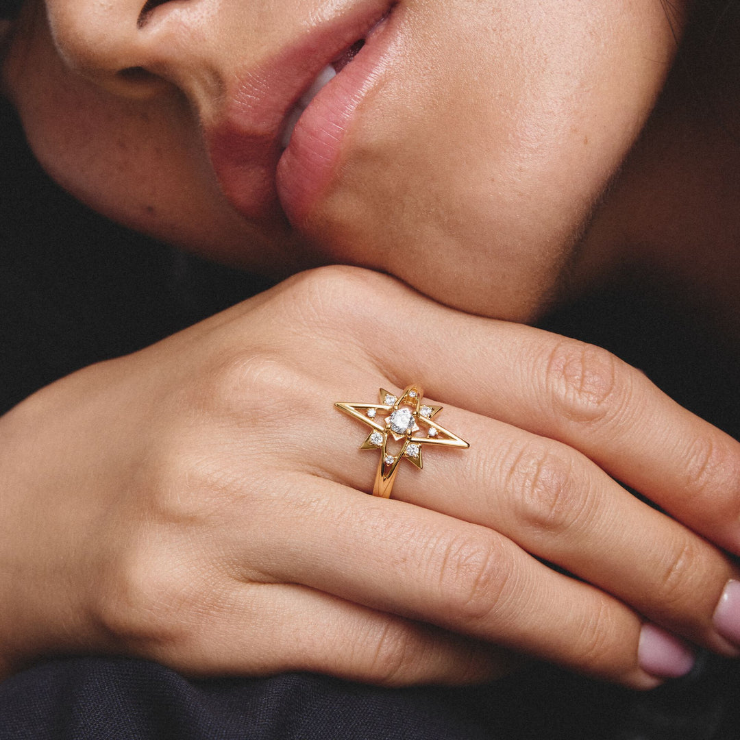 Thomas Sabo Ring star with zirconia TR2550MY