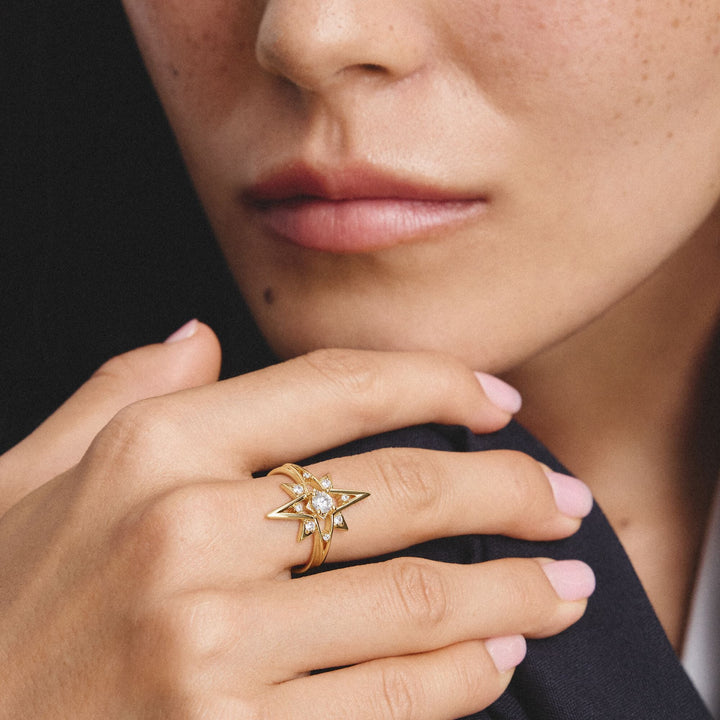 Thomas Sabo Ring star with zirconia TR2550MY