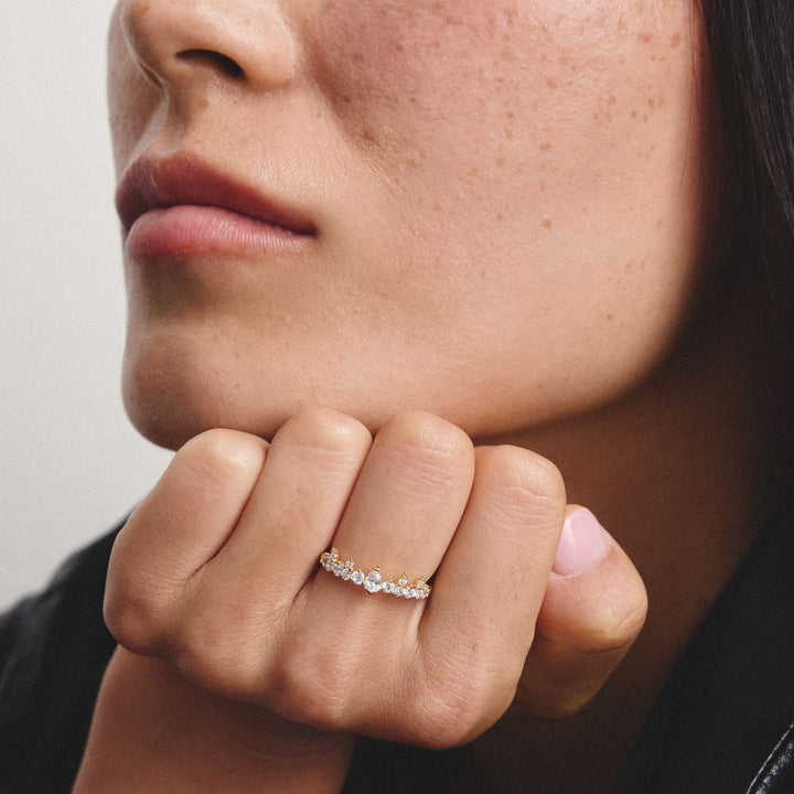 Thomas Sabo Ring with zirconia TR2552MY