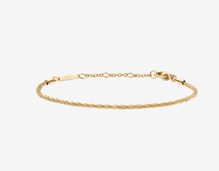 DANIEL WELLINGTON Twisted Chain Bracelet Gold DW00400560