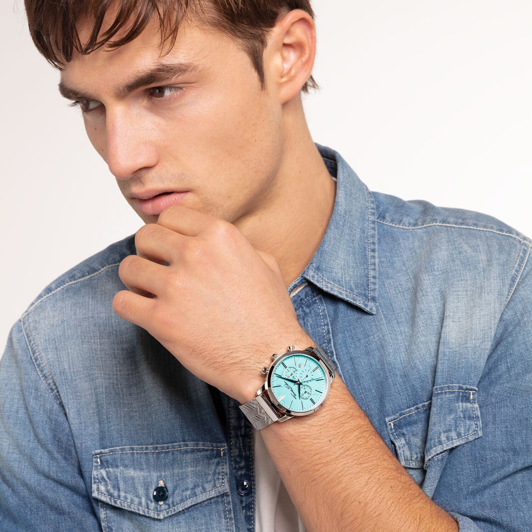Thomas Sabo MEN'S WATCH CHRONOGRAPH ARIZONA SPIRIT TURQUOISE TWA0366