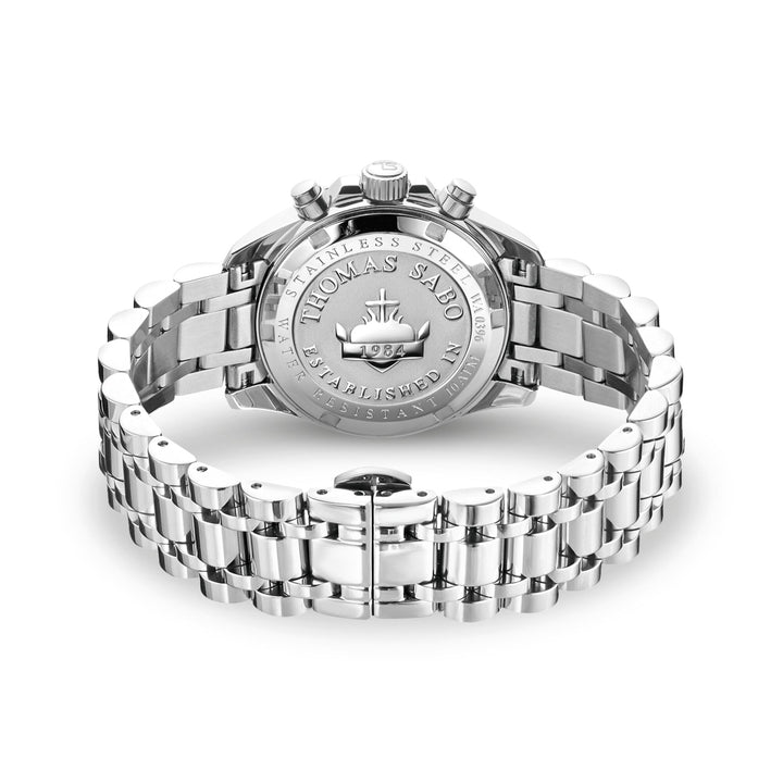THOMAS SABO Divine Chrono Watch with Dial in Black TWA0396