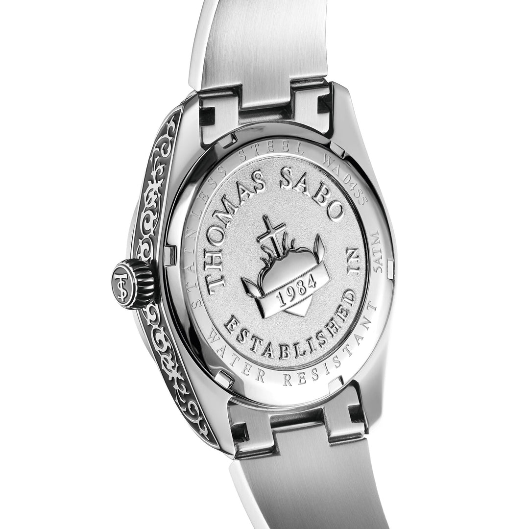 Thomas Sabo Women's Western-Style Watch with Turquoise, Stainless Steel TWA0455