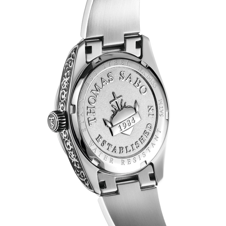 Thomas Sabo Women's Western-Style Watch with Turquoise, Stainless Steel TWA0455