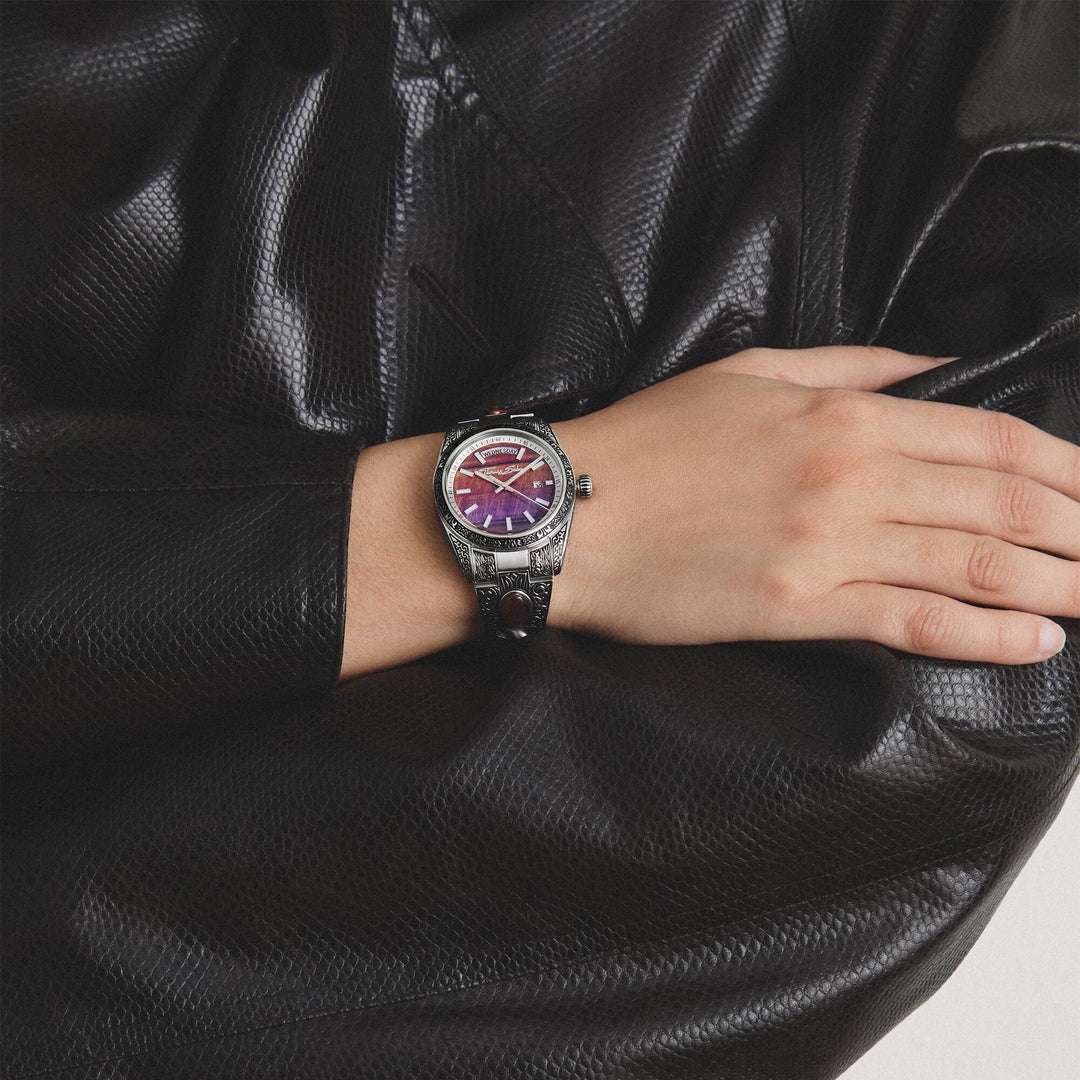 Thomas Sabo Women's Western-Style Watch with Red Tiger's Eye, Stainless Steel TWA0456