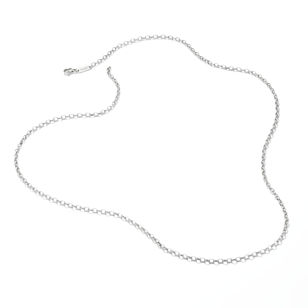 Thomas Sabo Silver-Plated Charm Club Anchor Chain Necklace CX0002M