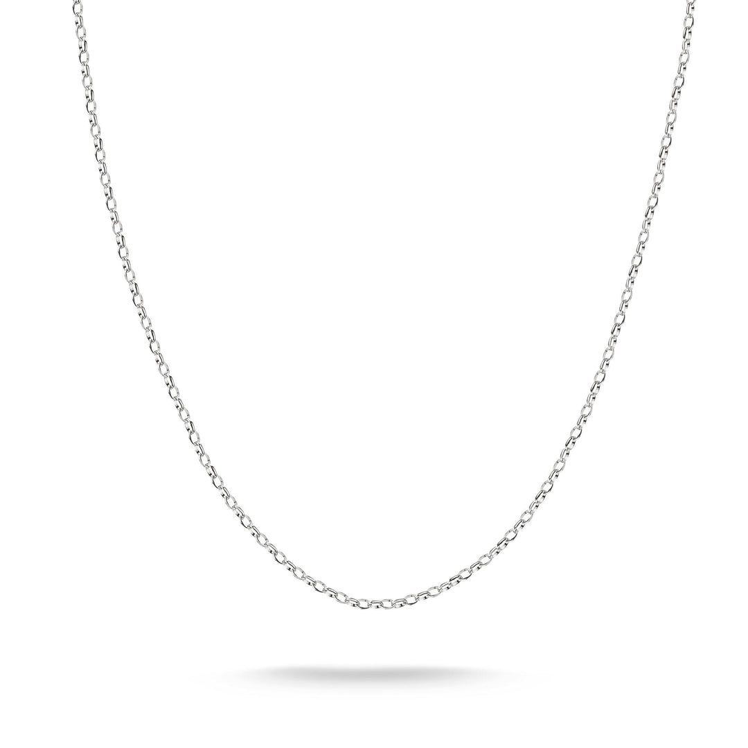 Thomas Sabo Silver-Plated Charm Club Anchor Chain Necklace CX0002M