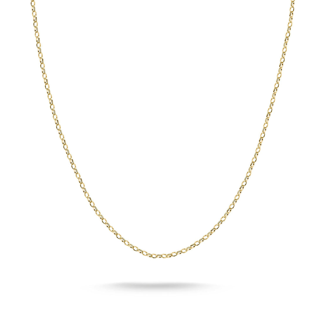 Thomas Sabo Gold-Tone Stainless Steel Charm Club Anchor Chain Necklace CX0002SY
