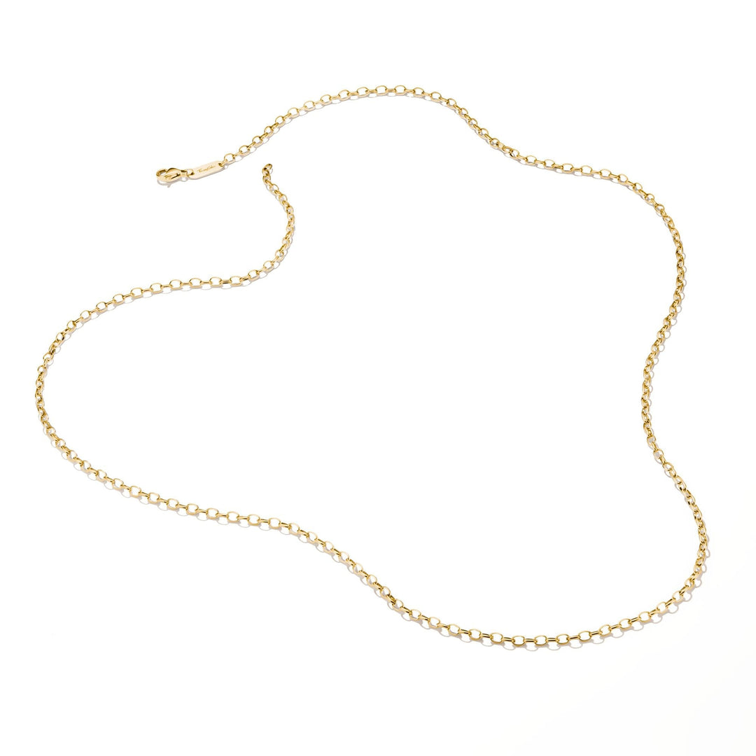 Thomas Sabo Gold-Tone Stainless Steel Charm Club Anchor Chain Necklace CX0002SY