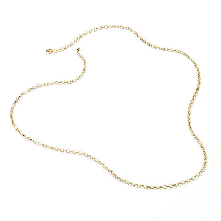 Thomas Sabo Gold-Tone Stainless Steel Charm Club Anchor Chain Necklace CX0002SY