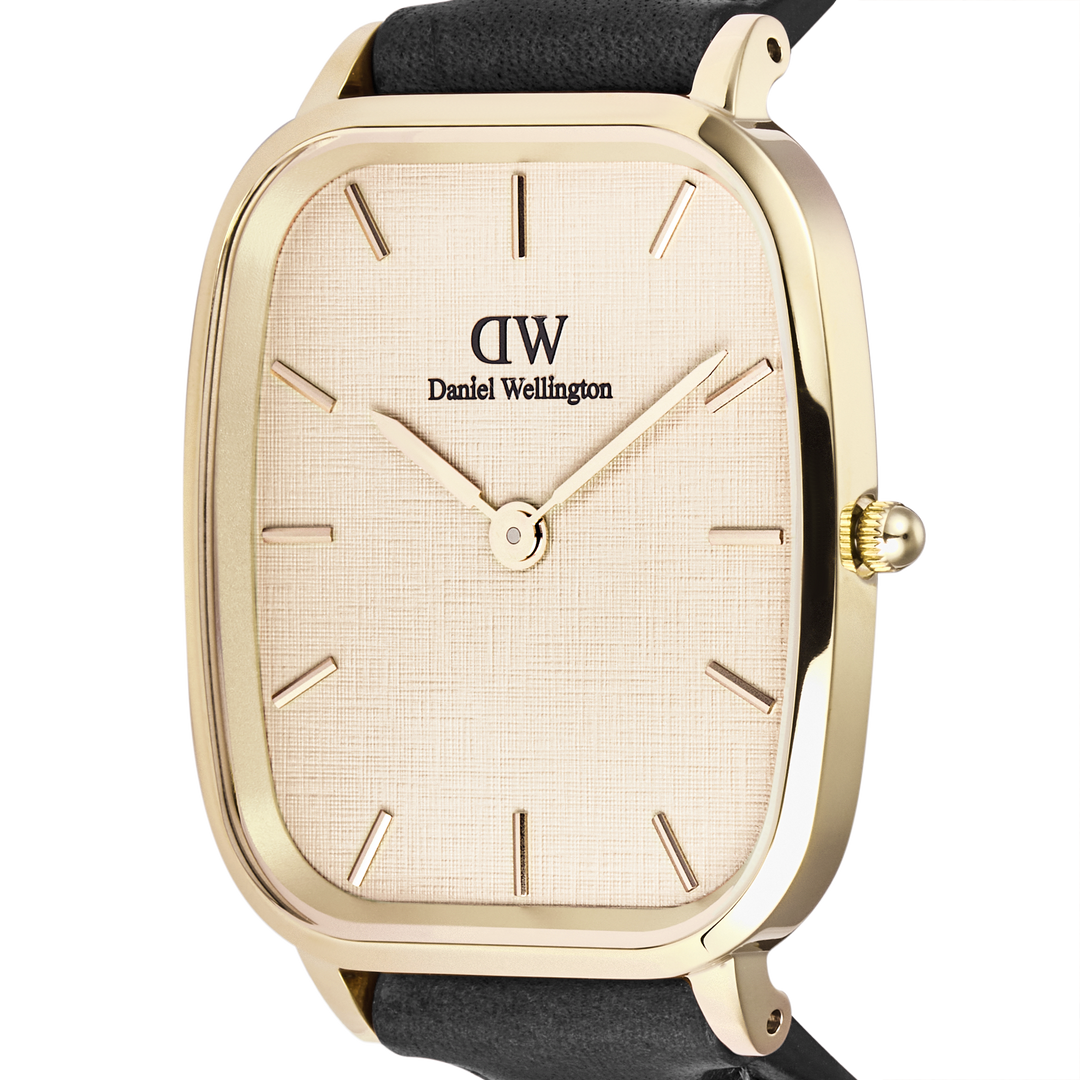 Daniel Wellington Marlon Sheffield Gold Linen Watch
