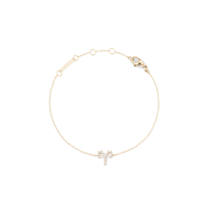 Daniel Wellington Crystal Zodiac Chain Bracelet Gold