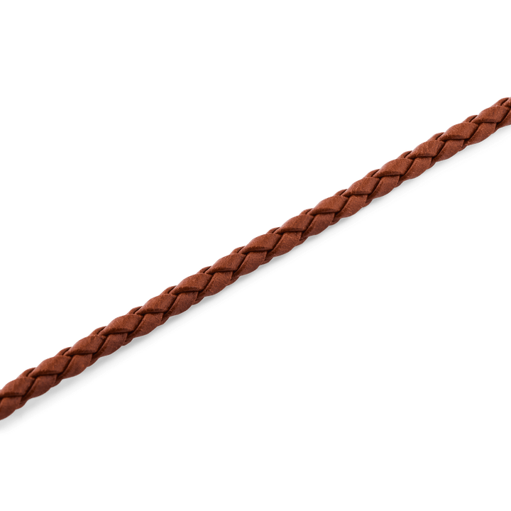 Daniel Wellington Daniel Braided Leather Bracelet St Mawes 2.8 Silver