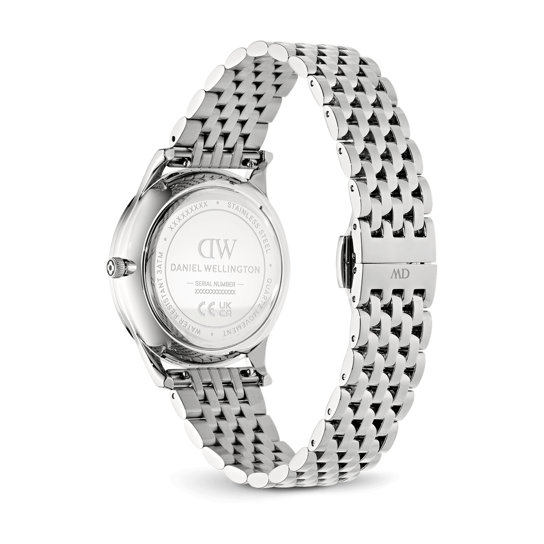 Daniel Wellington Pathfinder GMT 7-Link Black Silver