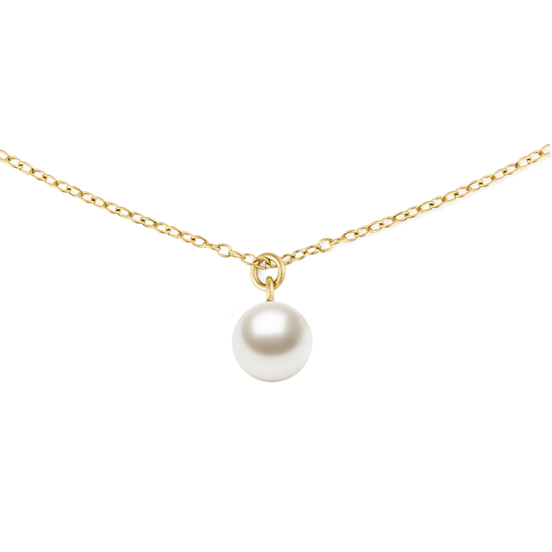 Daniel Wellington Pearl Necklace Gold DW00401958