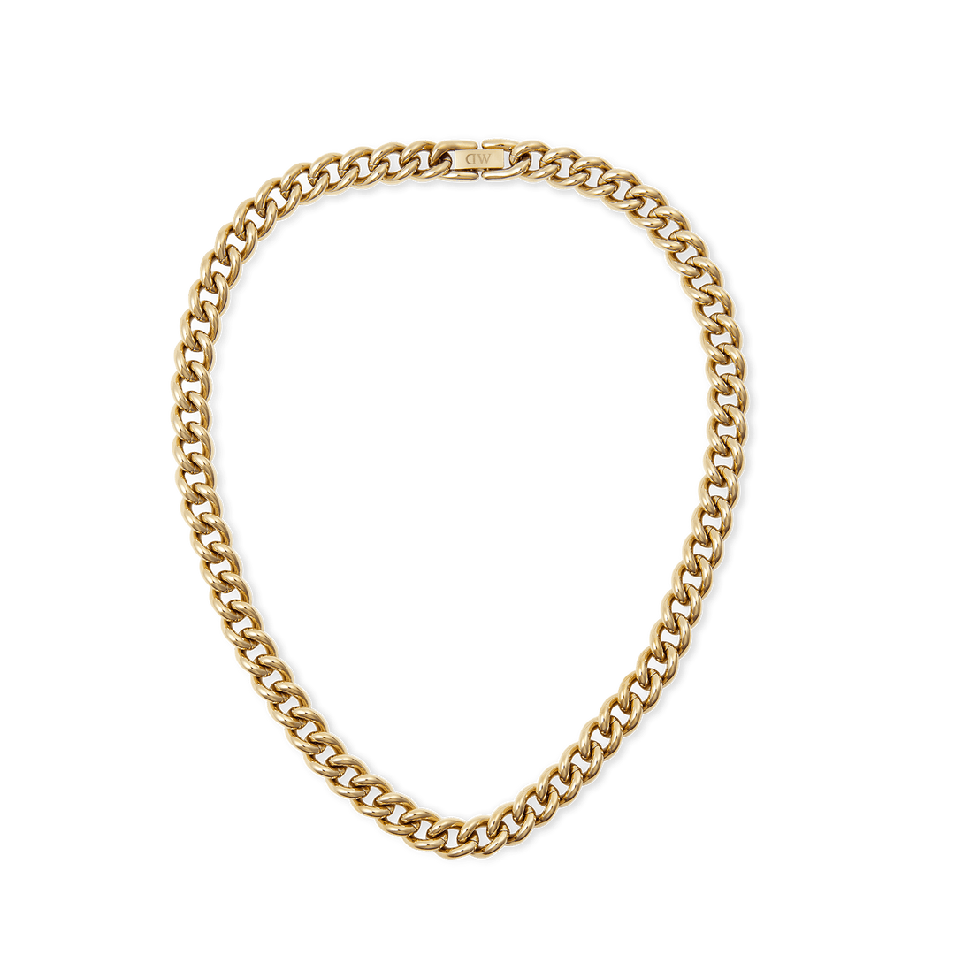 DANIEL WELLINGTON Chunky Chain Necklace Gold DW00400851