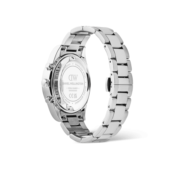 Daniel Wellington Iconic Tachymeter 3-Link Arctic Silver