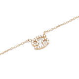 Daniel Wellington Zodiac Crystal Necklace Gold