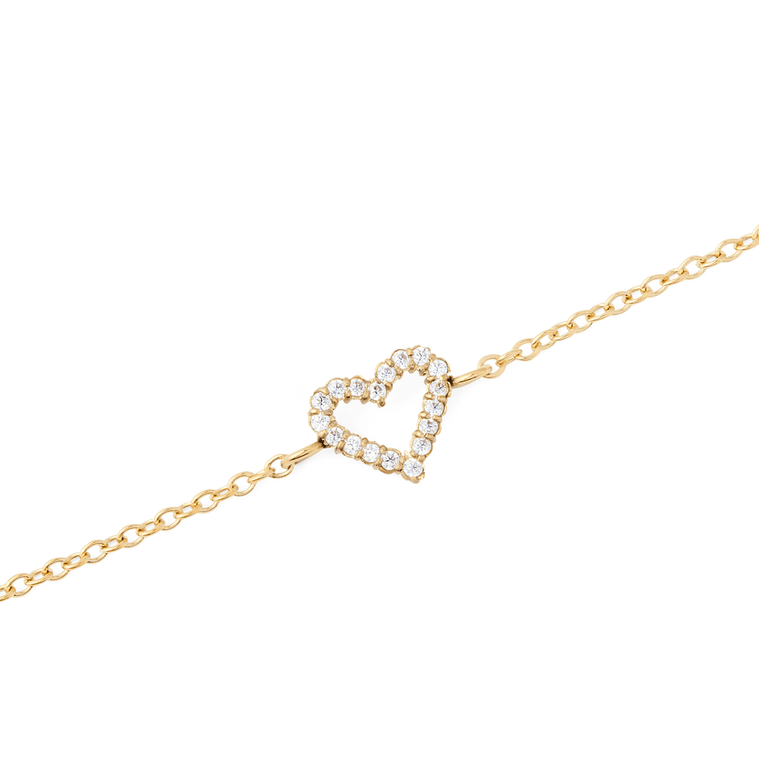 Daniel Wellington Mirelle Heart Bracelet Gold