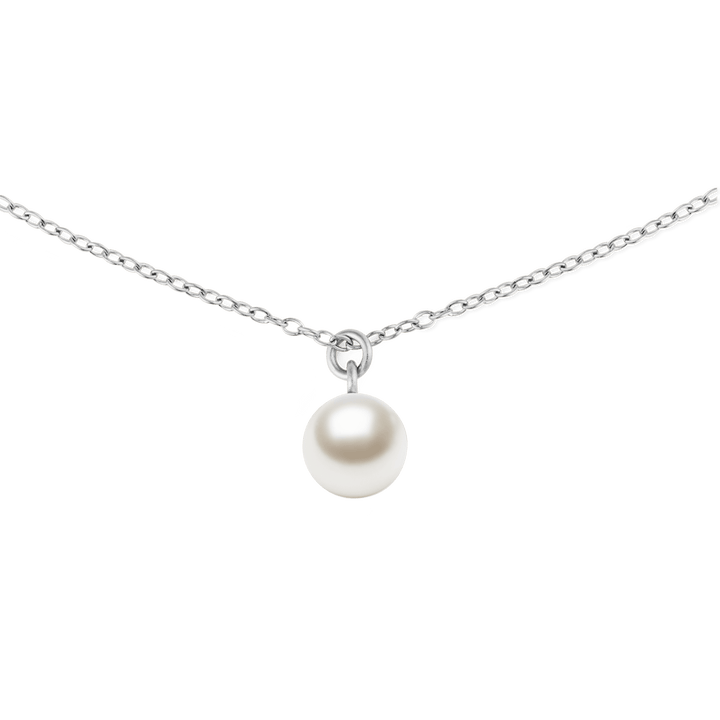 Daniel Wellington Pearl Necklace Silver DW00401957